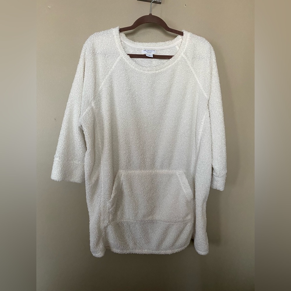 Off white, Sherpa material shirt